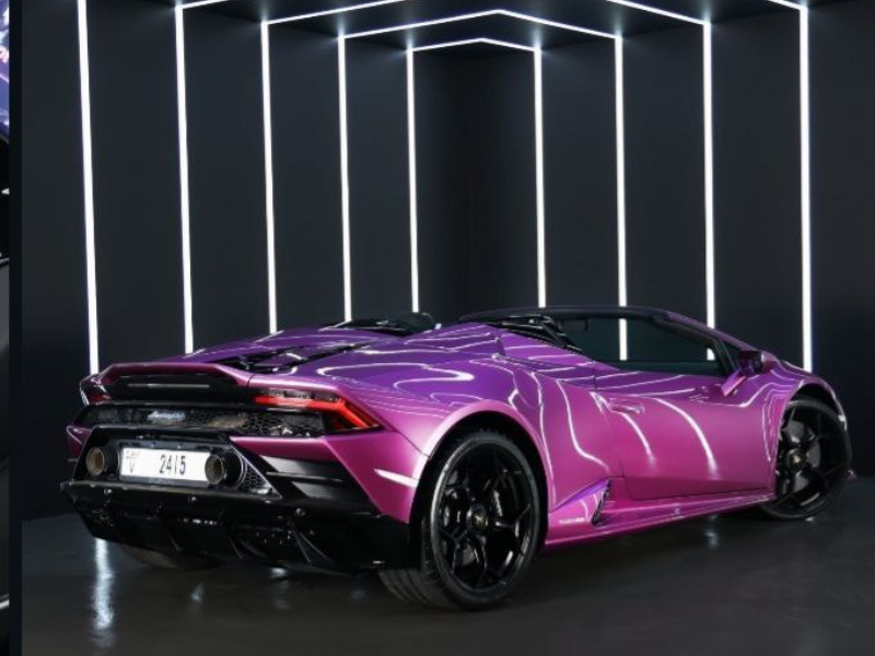 Lamborghini Huracán EVO Spyder. (1)